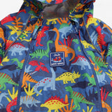 Puddlesuit blue roaming dinosaurs