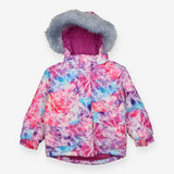 Raincoat Pink Galaxy Print