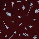 Thermal Top and Bottoms - Burgundy Comet