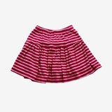 Pink Stripe Jersey Skirt with Undershorts