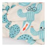 Turban Hat lemon blue 