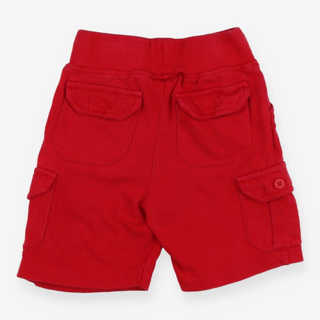Shorts Red Jersey Cargo
