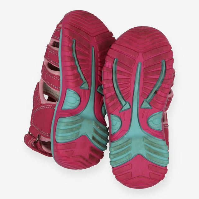 Sandles Velcro Pink