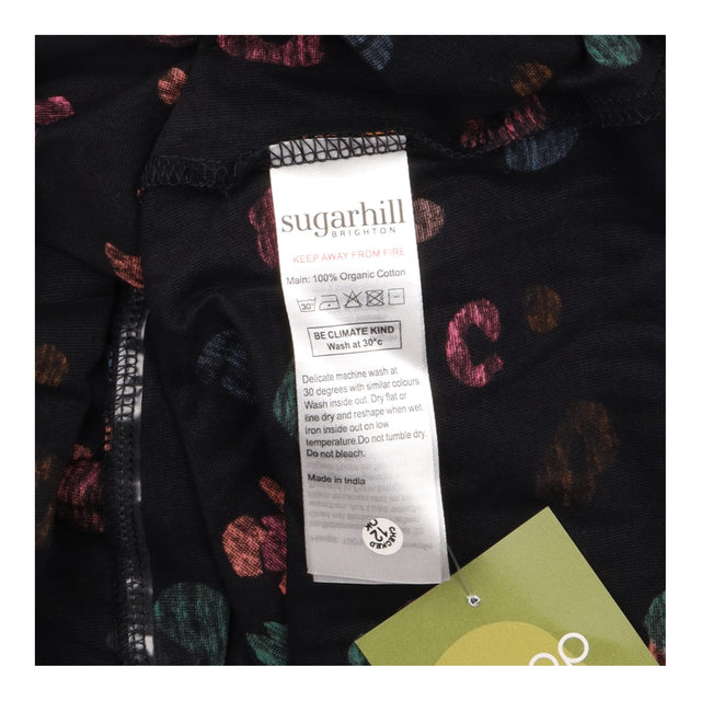 Tiered Midi Dress Leopard Spot Multicolour