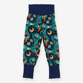 Space and aliens print jogger pants 
