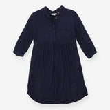 Dress shirt navy collar
