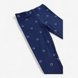 Leggings Navy with Horseshoes