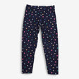 Leggings Navy with Hearts