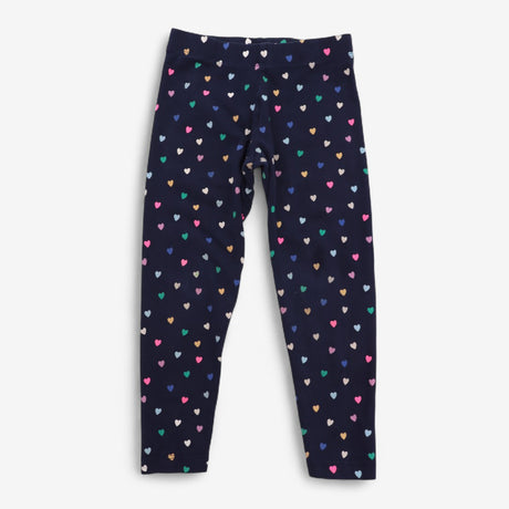 Leggings Navy with Hearts