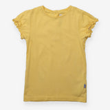 T-shirt Frill Sleeves Yellow