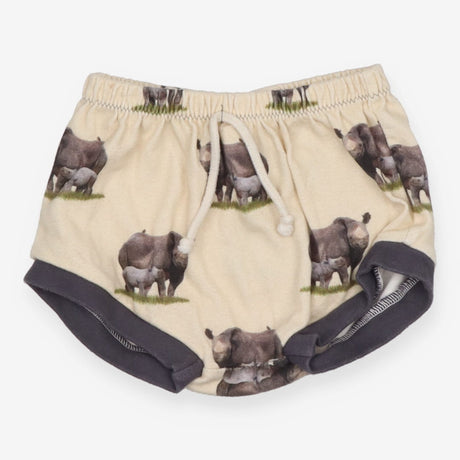 shorts cream with rhinos - Material Difference