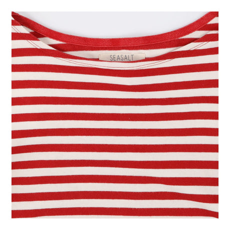 Sailor 3/4 Sleeve Top red stripe