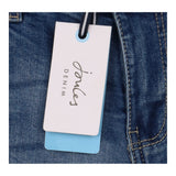 Simone Girlfriend Jeans Stretch Denim Blue
