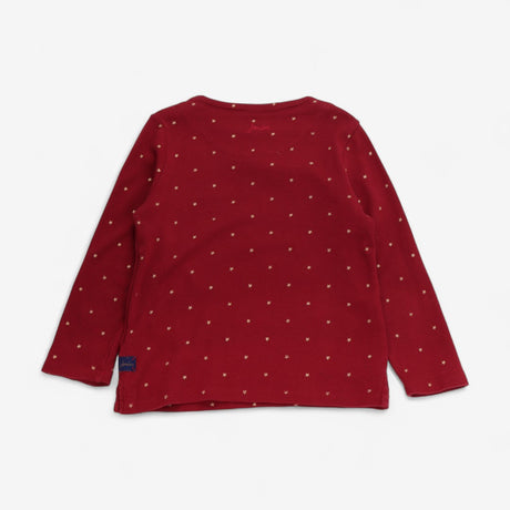 T-shirt red long sleeve Harry Potter Lumos 