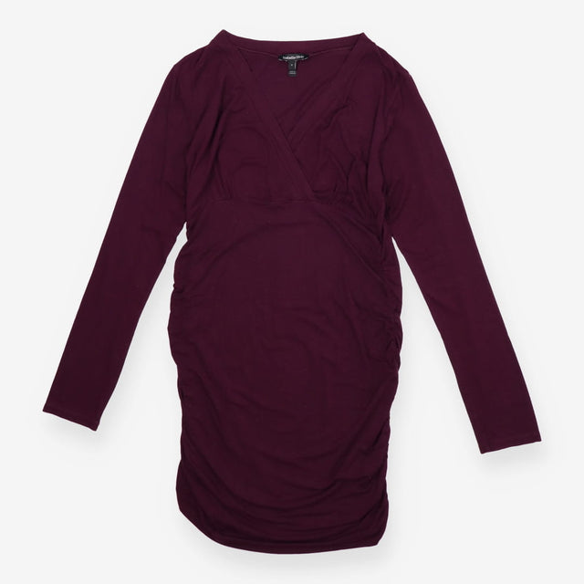 Isabella Oliver Essentials Long Sleeve V‑Neck Mate