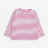 Tee LS Pink Striped