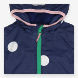 Waterproof Puddle Suit College Navy Confetti Spot
