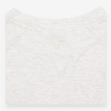 Sweatshirt Grey Marl Short Sleeve Relaxed Fit