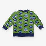 Green Long Sleeve with Cars 