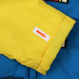Puffer coat colouring pencils