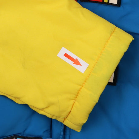 Puffer coat colouring pencils