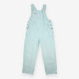Denim Dungarees Light Wash Blue Wide Leg