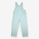Denim Dungarees Light Wash Blue Wide Leg