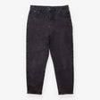 Barrel Jeans Washed Black High Rise Tapered Denim