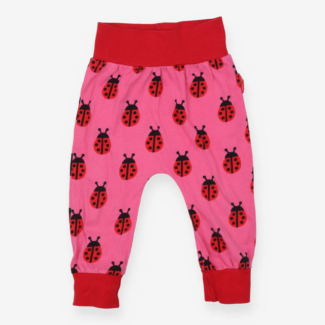 Pink ladybug leggings