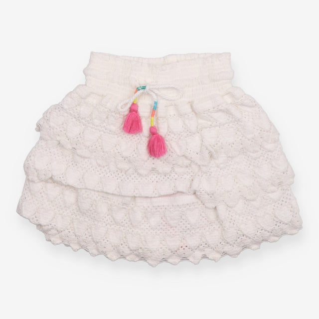 Shorts white lace 