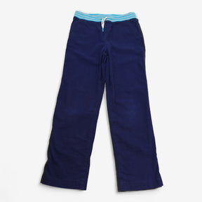 Iron Knee trouser Blue Flat Front