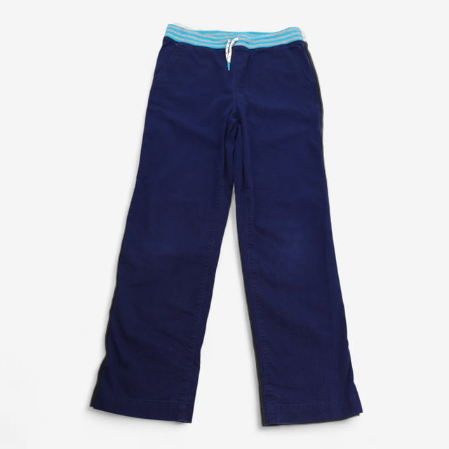 Iron Knee trouser Blue Flat Front