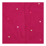 Cord Shift Dress Pink with Spots