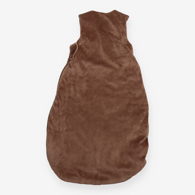 Brown Dog Velour Sleeping Bag