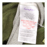  Khaki Green Asymmetric Nursing Maternity