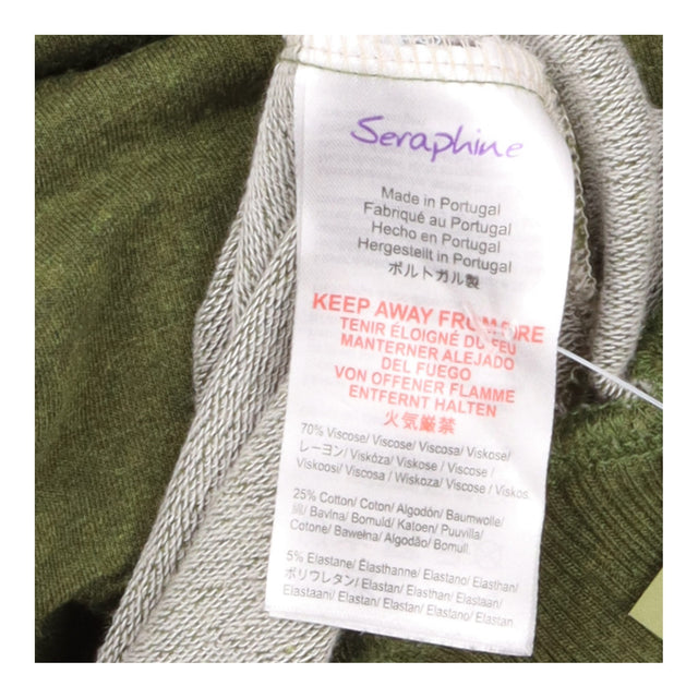  Khaki Green Asymmetric Nursing Maternity
