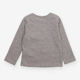 T-shirt long sleeve grey bear