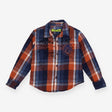 Tartan Shirt with Lion Applique - Desigual 