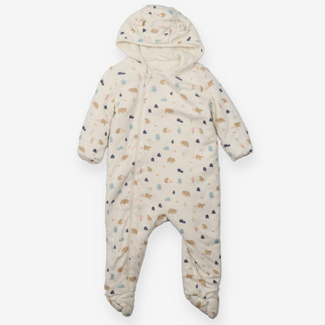Pramsuit Cream with Bears
