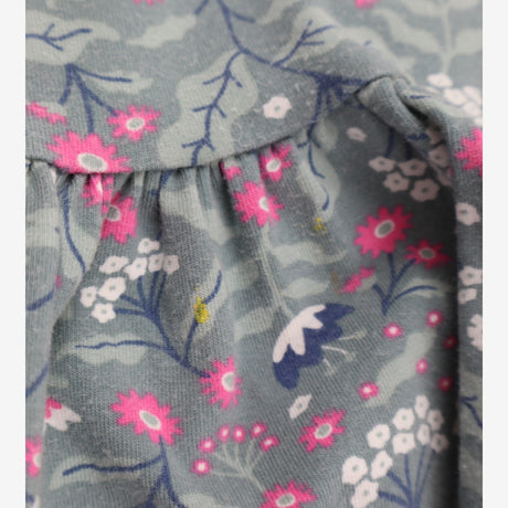Dress Long Sleeve Green Floral