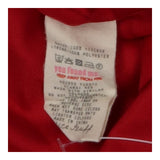 Red horses cross stitch dress