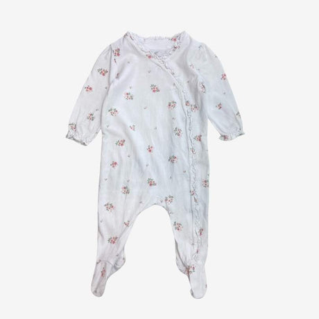 Floral Frill Collar Sleepsuit