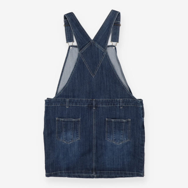 Denim Pinafore Dress Maternity