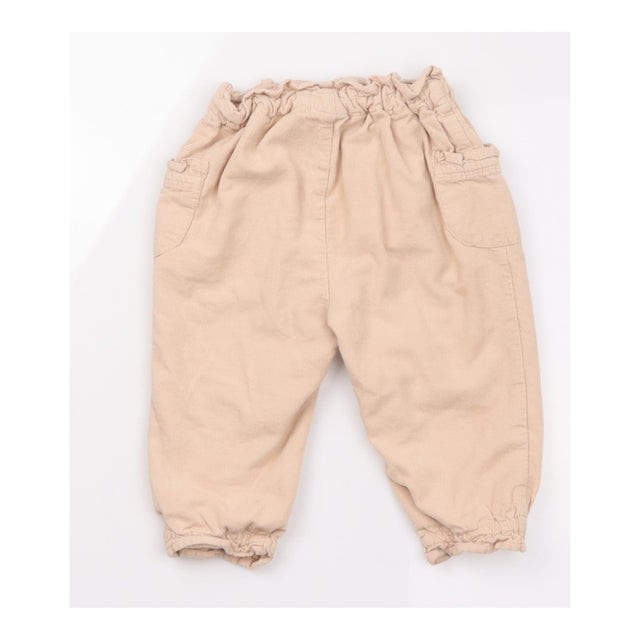 Cream Cord Trousers with Pockets
