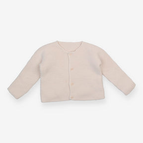 Cardigan Pale Pink Buttons