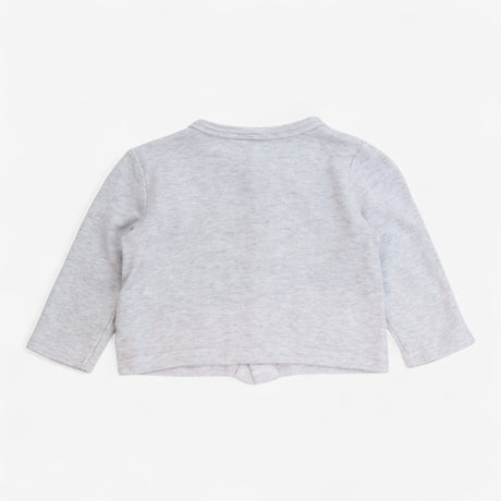 Cardigan - grey with pockets