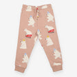 Pink polar bear joggers