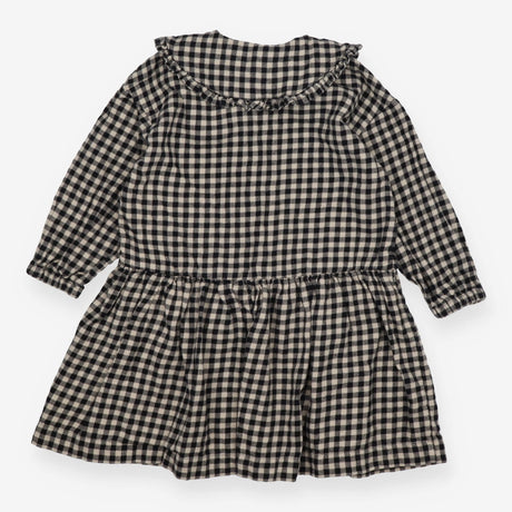 Dress Flannel Black and cream Check