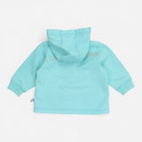 Hoodie Jersey Aqua Blue