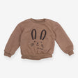 Brown be hoppy bunny sweater